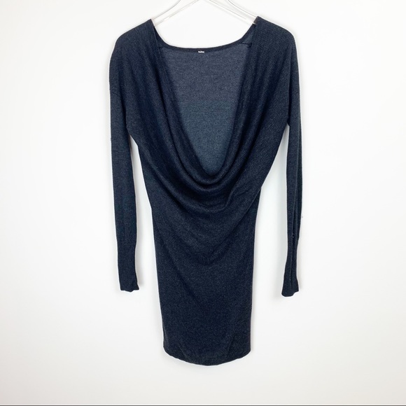 Lululemon | Serenity Sweater Wrap Dress Gray - Picture 6 of 8